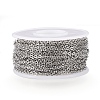 Tarnish Resistant 304 Stainless Steel Cable Chains CHS-F003-09P-D-2