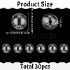 30Pcs Handmade Two Holes Blown Glass Globe Beads GLAA-GO0001-12A-2