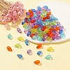 100Pcs Transparent Acrylic Beads MACR-YW0002-10-5