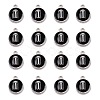 Platinum Plated Alloy Charms ENAM-S118-02I-P-2