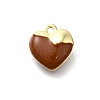 Alloy Enamel Charms PALLOY-R157-03G-04-1
