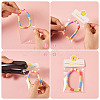 100Pcs Paper Display Card Fashion Jewelry CDIS-TA0001-31C-5