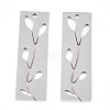 Non-Tarnish 201 Stainless Steel Pendants STAS-N090-JN820-1-1