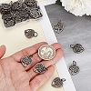 40Pcs Alloy Pendant PALLOY-GA00034-3