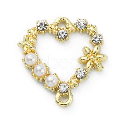 Alloy Crystal Rhinestone Links FIND-WH0110-040LG-1