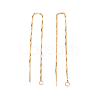 Ion Plating(IP) 304 Stainless Steel Stud Earring Finding STAS-E161-07G-1