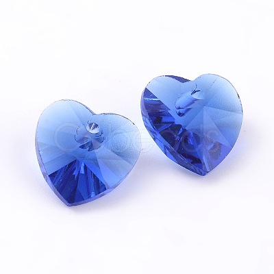 Romantic Valentines Ideas Glass Charms LS-X-G030V10mm-05-1
