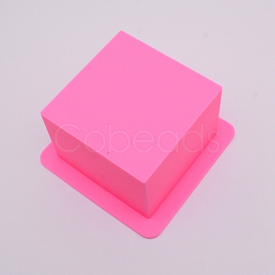 Square Soap Silicone Molds AJEW-WH0129-06-1