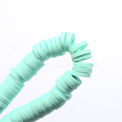Handmade Polymer Clay Beads X-CLAY-R067-3.0mm-20-1