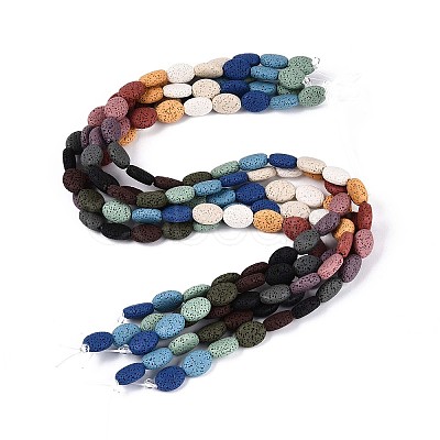 Natural Lava Rock Beads Strands G-N257-18A-01-1