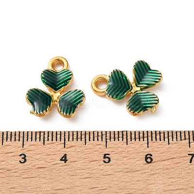 304 Stainless Steel Enamel Pendants SA-L002-17G-04-1