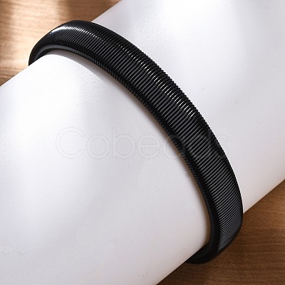 Iron Stretch Bracelets for Men Women BJEW-G741-01B-1