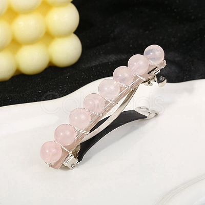 Metal French Hair Barrettes PW-WG46713-03-1