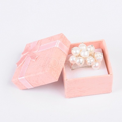 Cardboard Ring Boxes X-CBOX-G003-08D-1