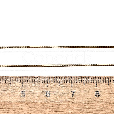304 Stainless Steel Snake Chain Necklaces NJEW-M124-11G-1