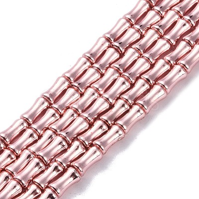 Electroplate Glass Beads Strands EGLA-Q128-13D-1