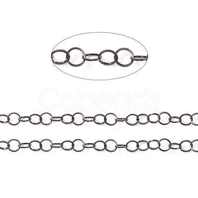 Ion Plating(IP) 304 Stainless Steel Rolo Chains CHS-B001-03B-1