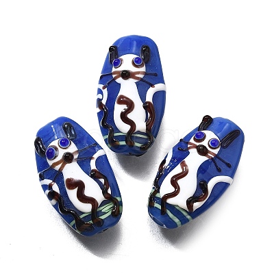 Handmade Lampwork Beads LAMP-K042-05B-1