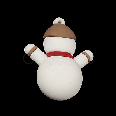 PVC Plastic Christmas Style Big Pendants PVC-O001-02F-1