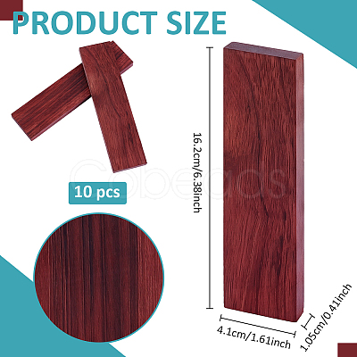 Rectangle Wood Crafting Supplies DIY-WH0591-304A-1