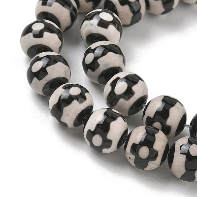 Tibetan Style dZi Beads Strands GG-CBA3DA1-05-1