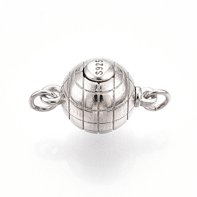 925 Sterling Silver Box Clasps STER-T007-138P-01-1