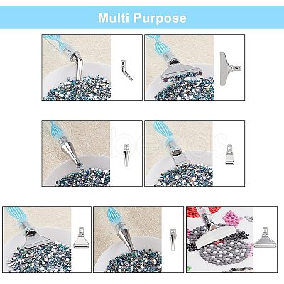 SUPERFINDINGS 1 Set Alloy DIY Diamond Painting Pen Tool DIY-FH0003-01-1