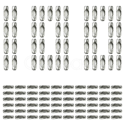 304 Stainless Steel Ball Chain Connectors STAS-YW0001-76P-1