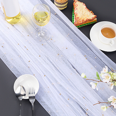 3 Yards Polyester Mesh Fabric DIY-WH0816-169C-1