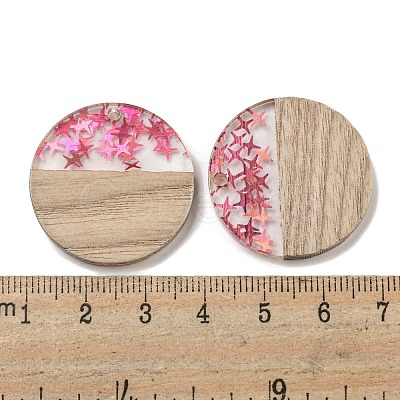 Wooden Pendants FIND-B042-13D-1