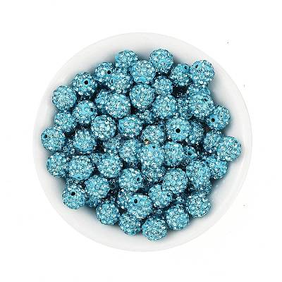 Pave Disco Ball Beads RB-H258-8MM-202-1