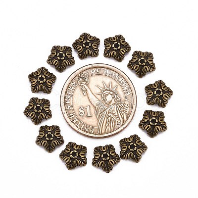 Tibetan Style Bead Caps LS-TIBEB-A24621-AB-FF-1