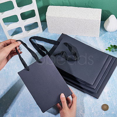 10Pcs 5 Sizes Kraft Paper Gift Shopping Bags Set ABAG-TA0002-23D-1