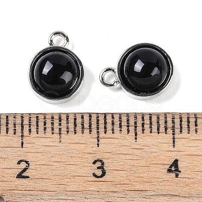 Natural Black Onyx(Dyed & Heated) Pendants G-K372-03P-04-1