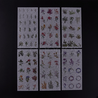 Natural Theme Stickers DIY-L038-A08-1