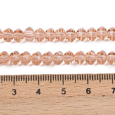 Transparent Glass Beads Strands GLAA-G125-01A-03-1