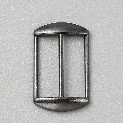 Alloy Tri-Glide Adjuster Buckles FIND-WH0139-378B-1