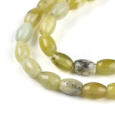 Natural Xiuyan Jade Beads Strands G-N346-02A-11-1