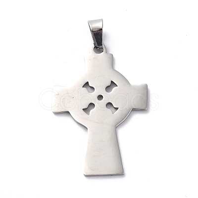 Non-Tarnish 201 Stainless Steel Pendants STAS-C062-10P-1