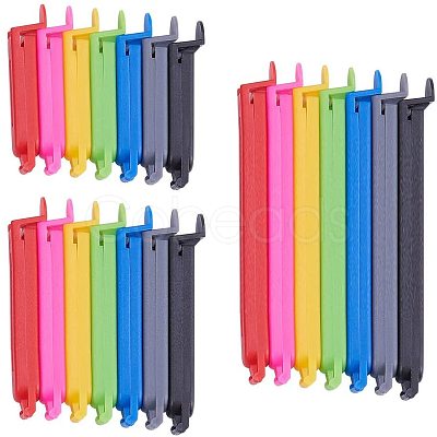 Food Snack Bag Storage Sealing Clips AJEW-PH00935-01-1