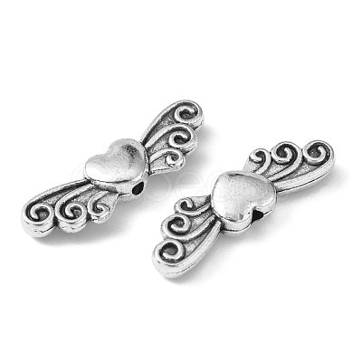 Tibetan Style Alloy Beads TIBEB-6533-AS-FF-1