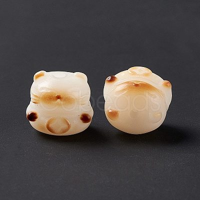 Carved Natural Bodhi Root Beads FIND-C012-02A-1