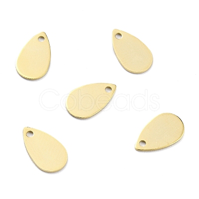 Brass Charms X-KK-O131-11G-1