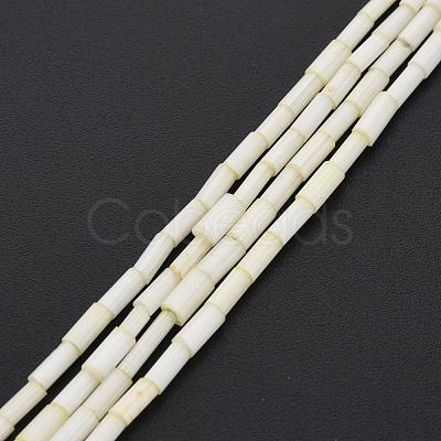 Glass Silk Stain Style Beads Strands GLAA-N047-001B-02-1