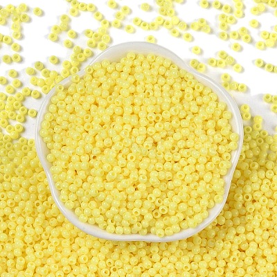 Opaque Acrylic Beads SACR-A007-01B-18-1