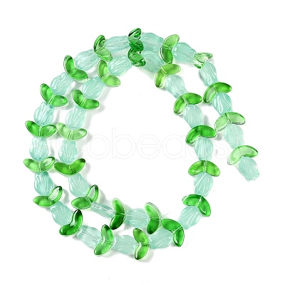 Transparent Glass Bead Strands GLAA-K070-02C-1