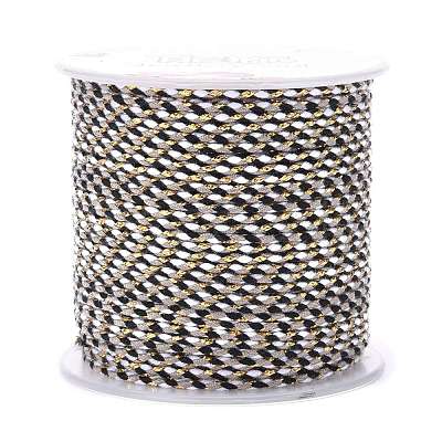 4-Ply Polycotton Cord with Metallic Thread OCOR-Z003-C08-1