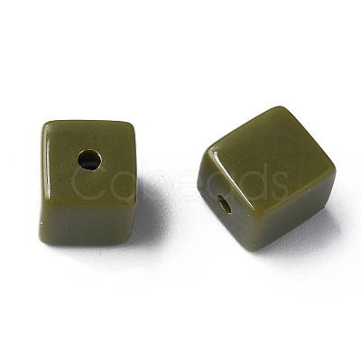 Opaque Acrylic Beads X-MACR-S373-148-A11-1