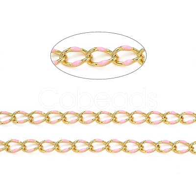 Brass Curb Chains CHC-L039-46L-G-1
