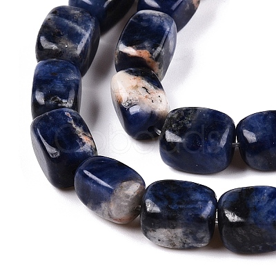 Natural Sodalite Beads Strands G-T138-107-1